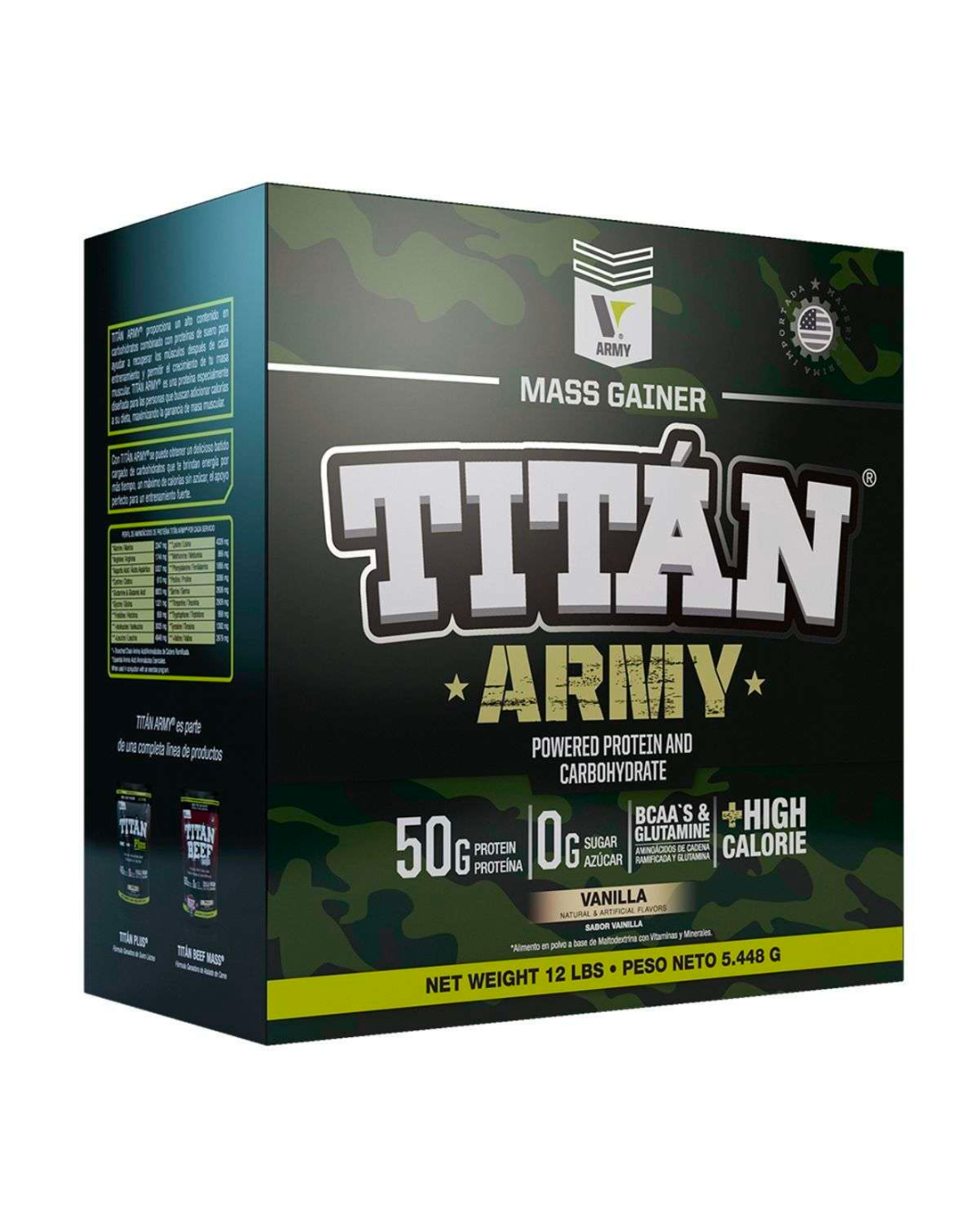 TITAN ARMY 12 LIBRAS