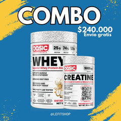 WHEY BASIC 2 LBS + CREATINA BASIC 60 SERV