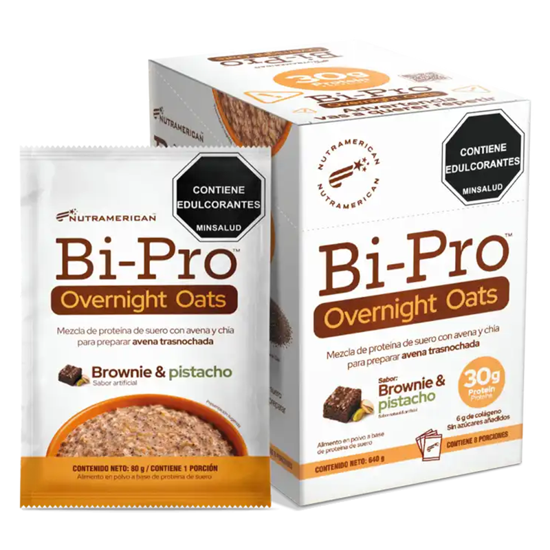 BIPRO OVERNIGHT OATS x8 SOBRES